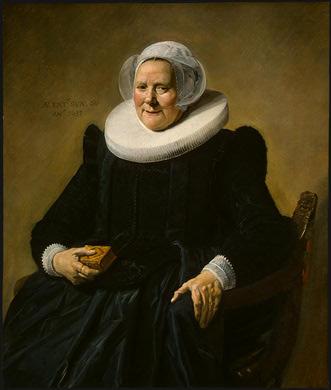 Frans Hals Portrait of an Elderly Lady oil painting picture